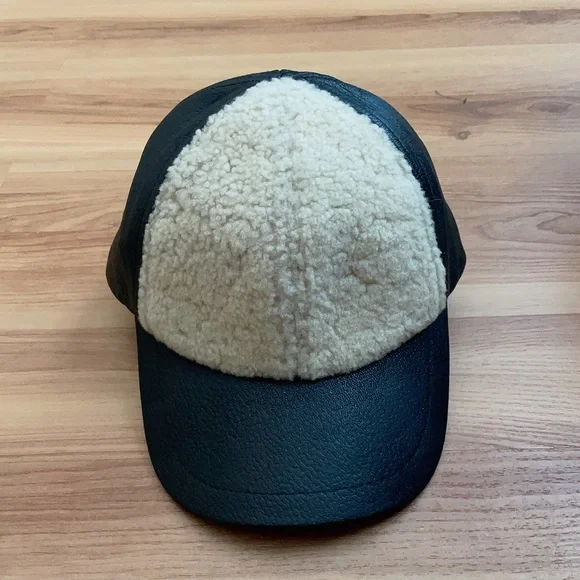 UGG Accessories Nwt Ugg Leather Baseball Hat Poshmark